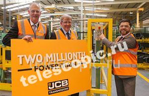 JCB Transmission отмечает производство 2 миллионов коробок