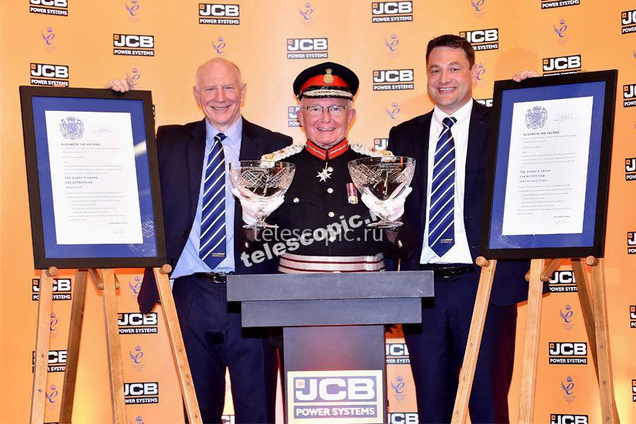 JCB Power Systems - 2 награды от королевы